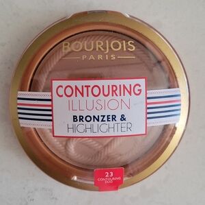 NEW Bourjois, Contouring Illusion Bronzer Highlighter 23, Universal Shade